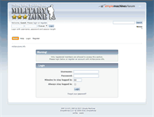 Tablet Screenshot of militaryzone.info